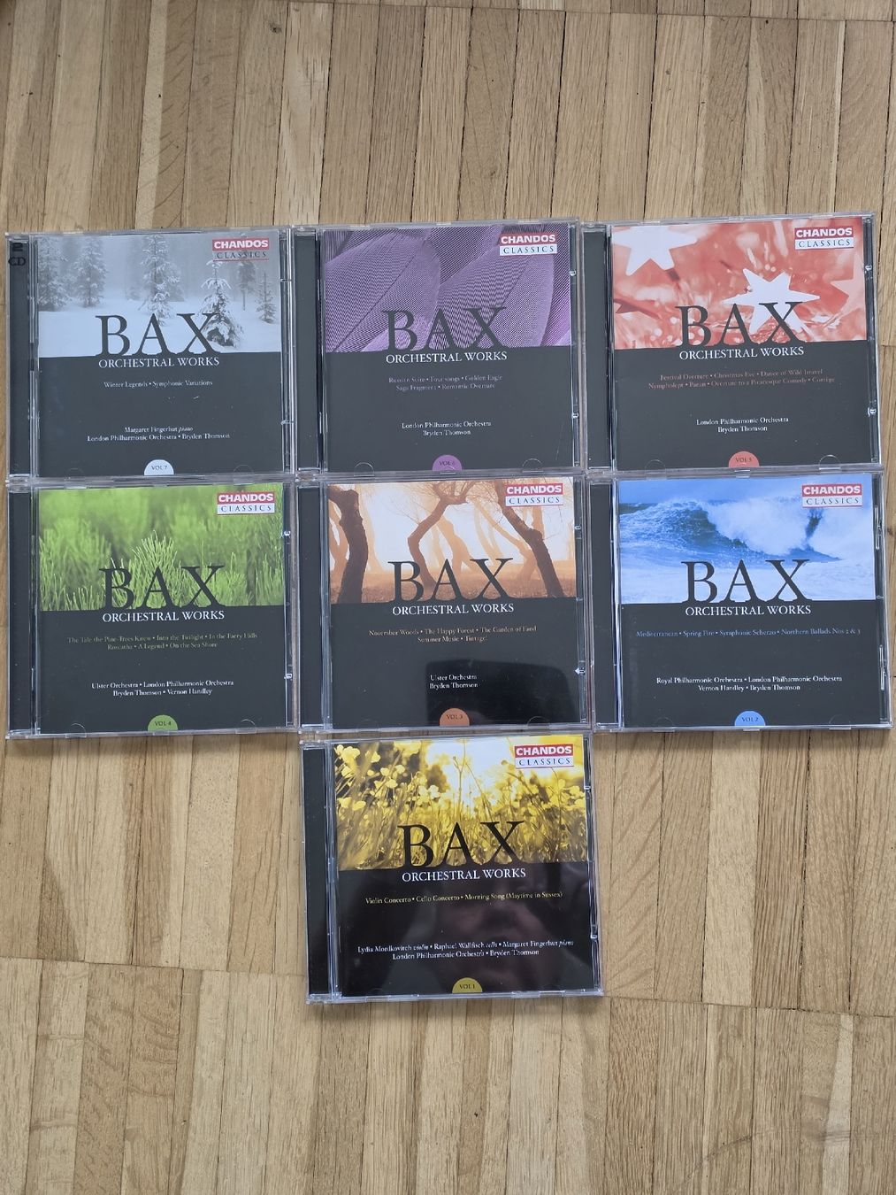 CD: CD-Set: Arnold Bax: Orchestral Works – Usato da Aesch BL venduto da immon
