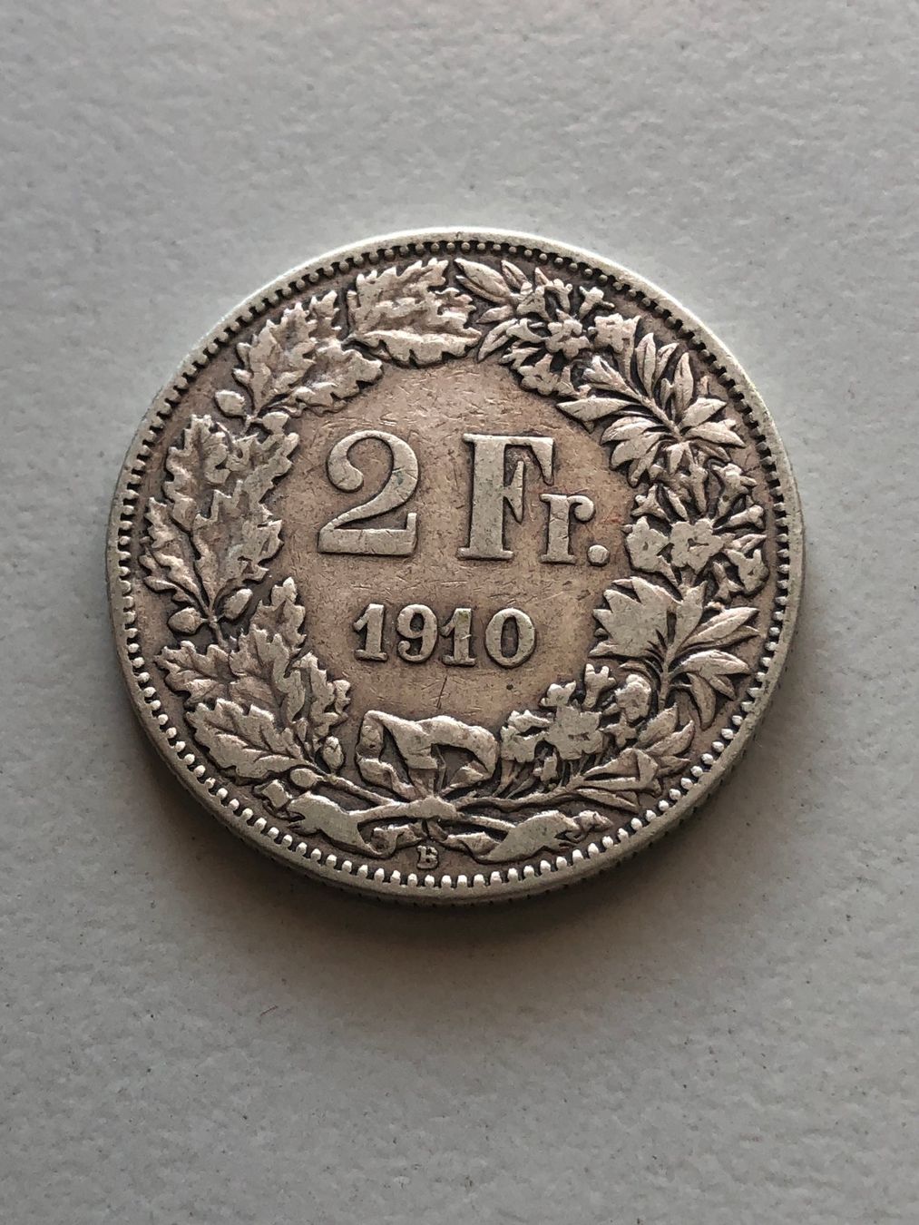 Tutti le monete: 2 Fr. 1910 – Usato da Schötz venduto da Odpa