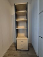 Regal/Bücherregal mit Schubladen, Holz