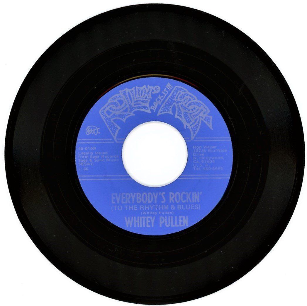 Schallplatten: single 7" -  WHITEY PULLEN - Rollin' Rock 45-010 – Gebraucht aus Morges von evnocha3 1