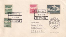 Erstflug CLS/Avioslava Prag - Zürich 1937