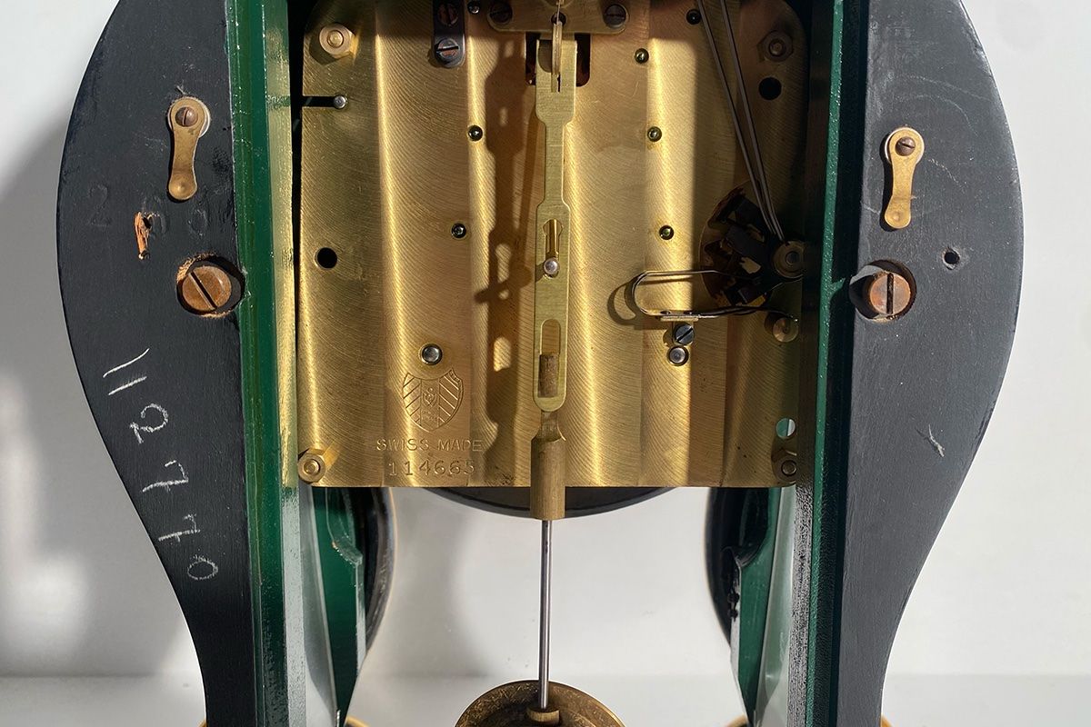 Orologi da terra & Orologi da parete: Antike Tischuhr " Le Castel  " - Kaminuhr - Pendule – Usato da Küssnacht am Rigi venduto da Brockenhaus-Rigi 6