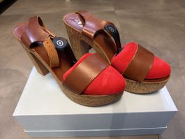 Schuhe Damen Leder 