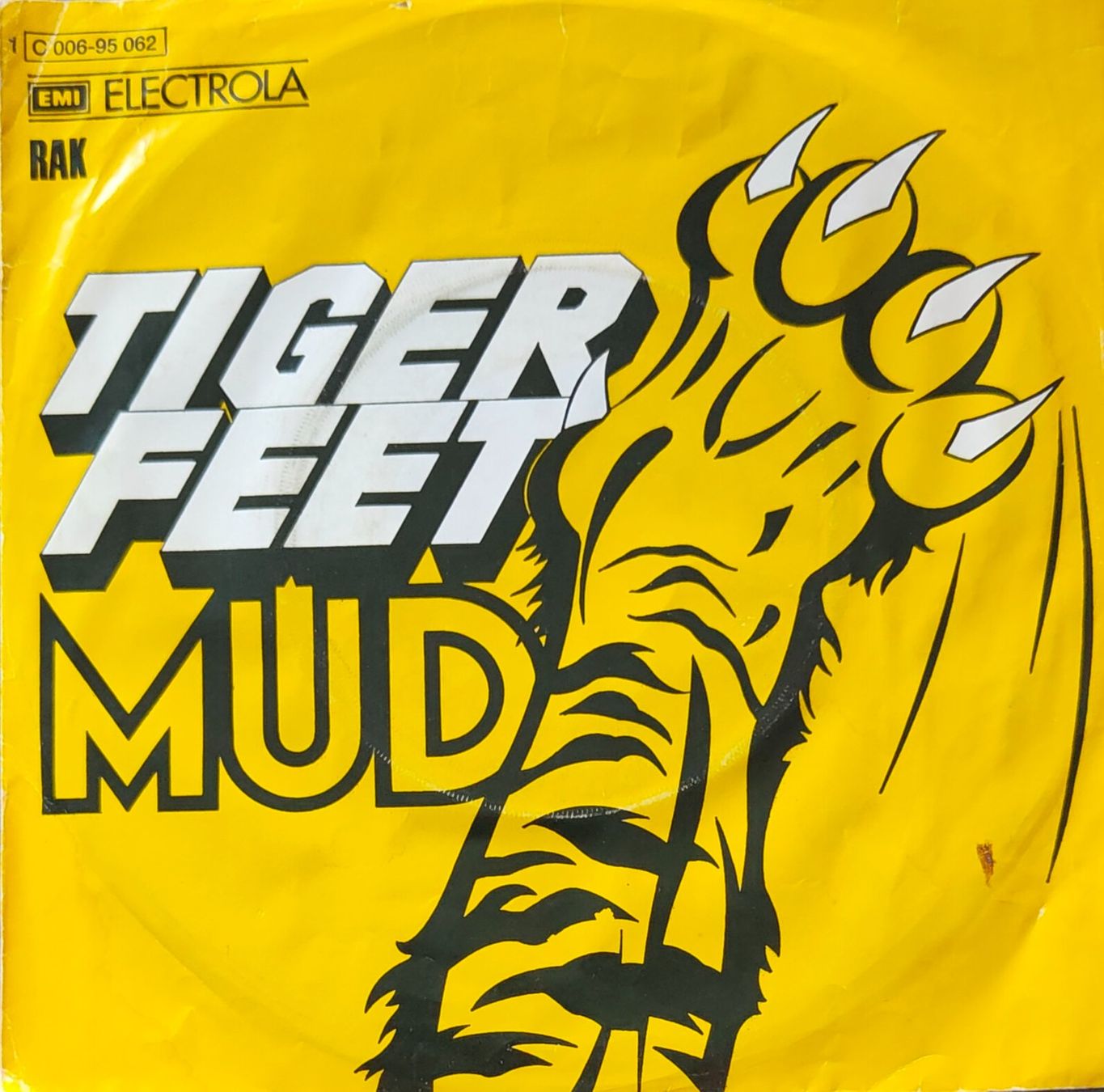Dischi in vinile: Vinyl Single Mud - Tiger Feet – Usato da Langenthal venduto da Modo39