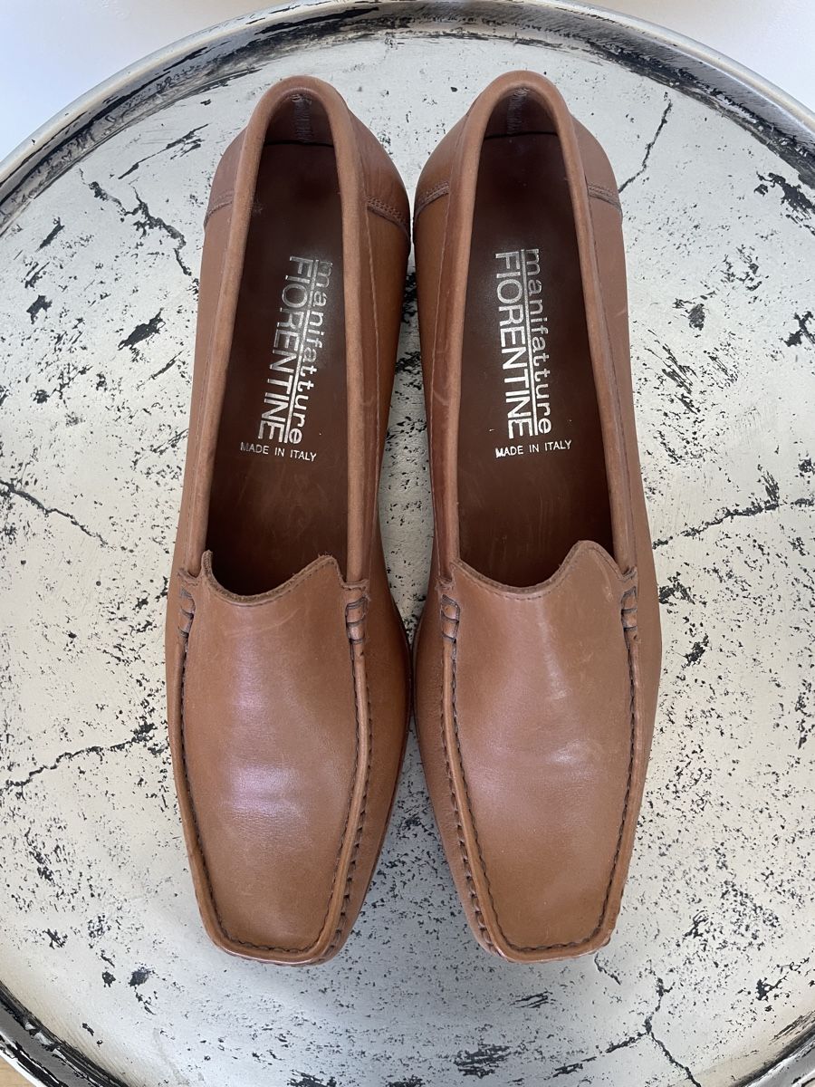 Damenschuhe: Leder Halbschuhe / Loafer (Gr. 39) – Gebraucht aus Grenchen von M_ina 2