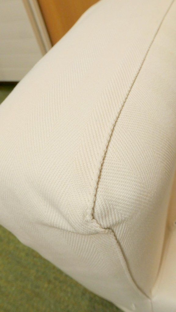 Alias Divani: klassisches Sofa, Einzelanfertigung, mit Baumwollbezug – Usato da St. Gallen venduto da abueechi 4