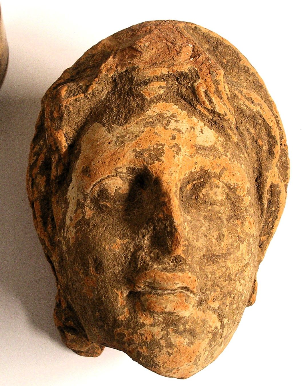 Sculture & Statue: antiker MännerKopf aus Terracotta – Usato da Oberhofen am Thunersee venduto da luuping99