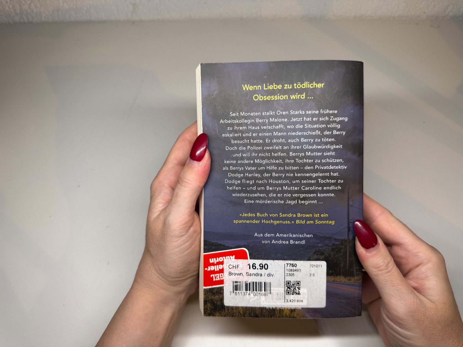 Bücher: ROMAN: Sandra Brown, Blinder Stolz – Gebraucht aus Grosswangen von Deutsche_Romane 9