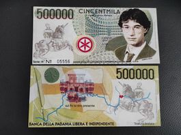 500000 lire Banca della Padania