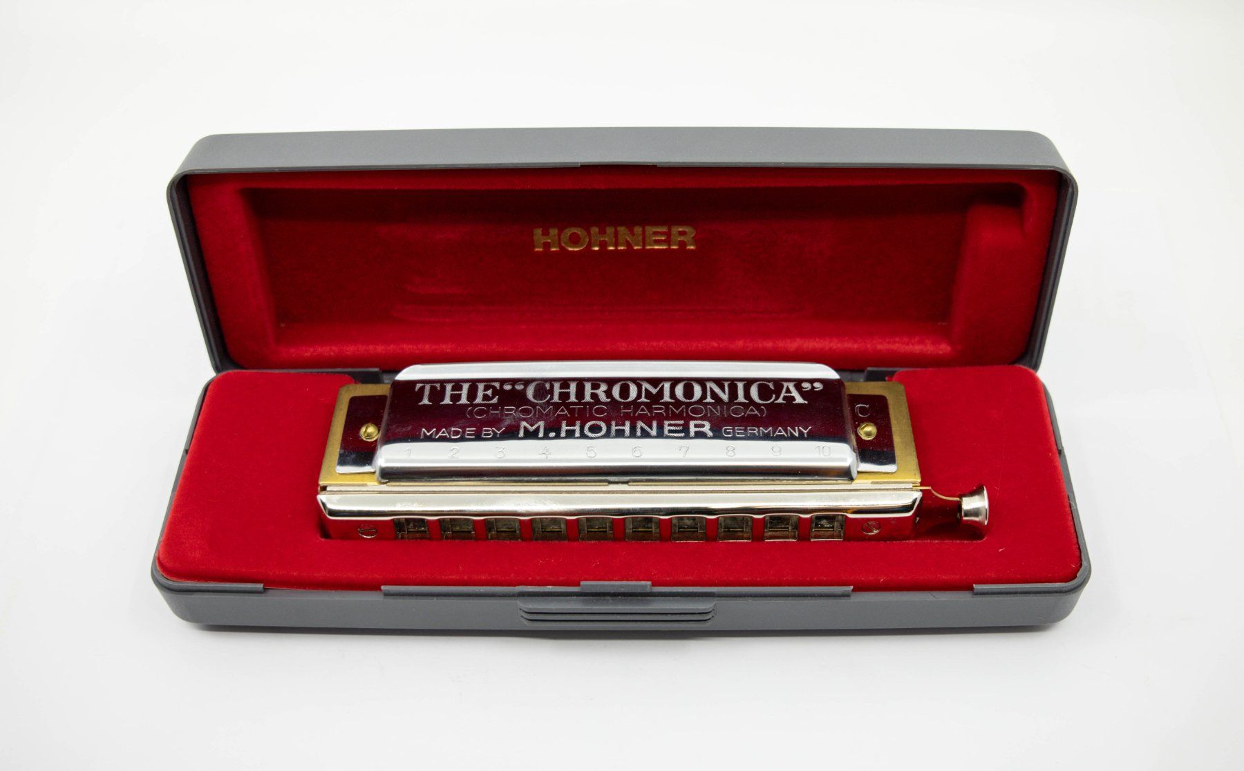 Hohner Strumenti musicali: Hohner Mundharmonika Chromonica 260 / C - 2 – Usato da Zürich venduto da ZuercherBrockenhaus
