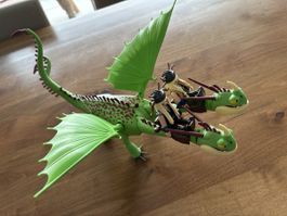 Playmobil Dragon Bracketor avec Jumeaux 
