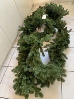 Weihnachtsdekor 3 hochwertige neue Tannen-Girlanden