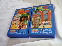 VHS Rarität - 2x Louis de Funes  - Erstausgabe 80er