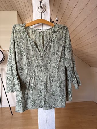 Odd Molly Bluse Gr. 3, grün, neuwertig