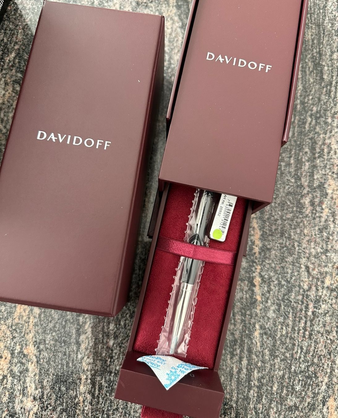 Davidoff Penna & Evidenziatori: Davidoff Kugelschreiber – Nuovo e nell'imballaggio originale da Kölliken venduto da Vivii01 2