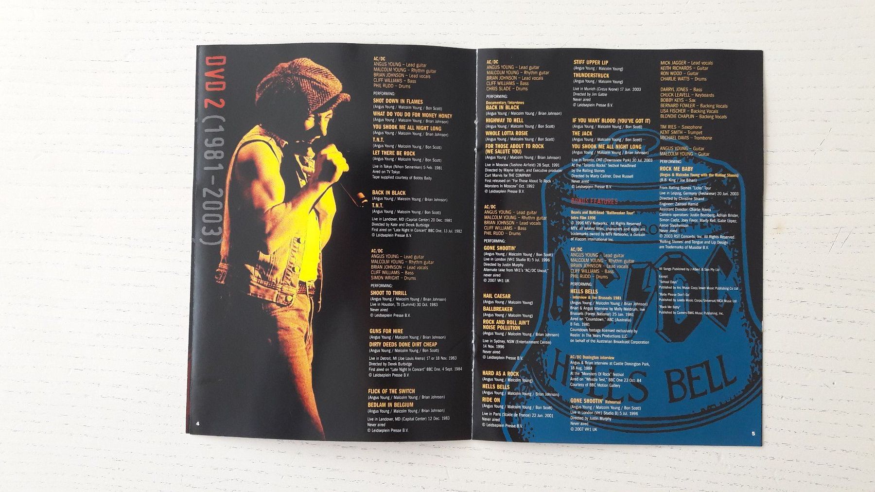 Tutti i DVDs: 2 Musik-DVDs der HardRock-Band "AC/DC" – Usato da Lenzburg venduto da StevieD 4