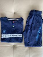 Pyjama Boy blau Gr. 164/170 Baumwolle
