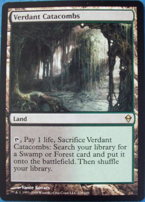 Magic The Gathering Carte collezionabili: Verdant Catacombs - MtG - EN – Usato da Bolligen venduto da Gurkenfeld