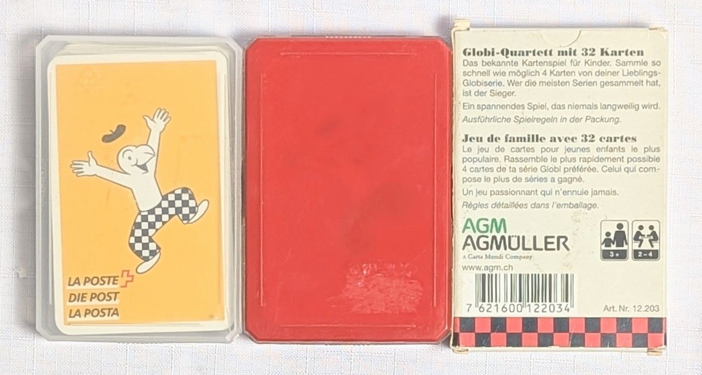 Spiele: 3er Set Globi Quartett - Globi Verlag – Gebraucht aus Wängi von ABIZONE-86 1