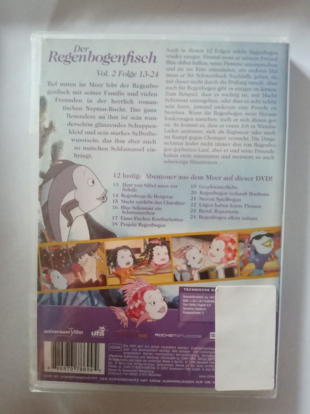 Tutti i DVDs: Der Regenbogenfisch Vol. 2 - DVD Ovp – Nuovo e nell'imballaggio originale da Tann venduto da Veebee6 1