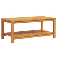 Beistelltisch Öl-Natur 110x55x45 cm Massivholz Akazie ---NEU