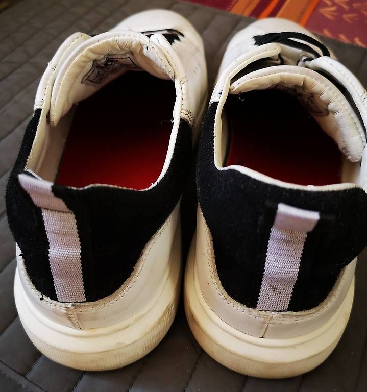 Herrenschuhe: Baskets de ville en cuir blanc p.41 – Gebraucht aus Geneve von Vtss00 1