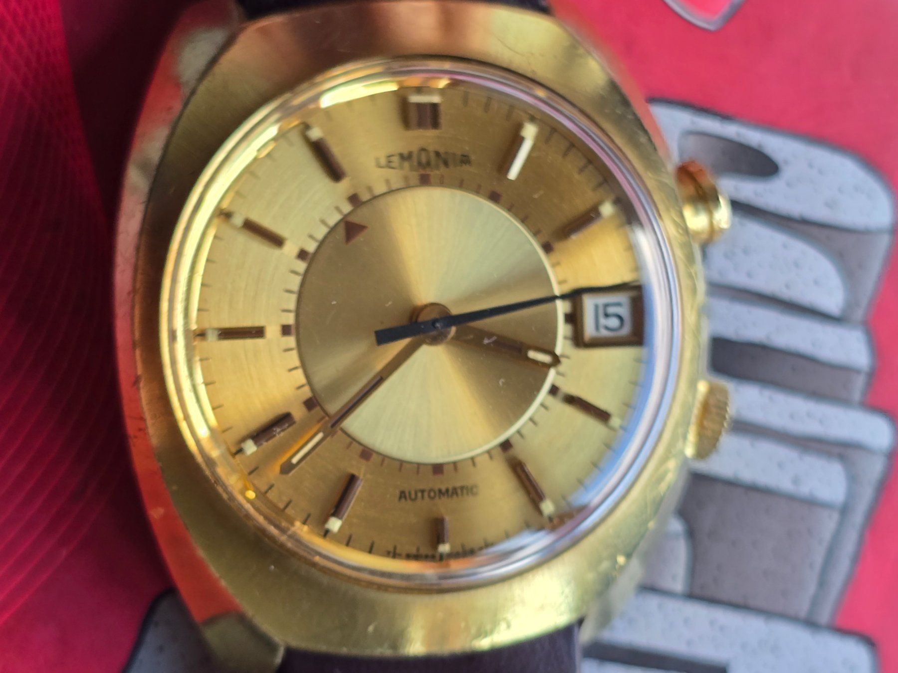 Favre Leuba Orologi: 20 Lemania Memomatic Wecker Cal 2980 Wunderschoen – Usato da Muri AG venduto da Corredor 2