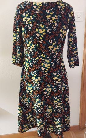 Kleid 38 King Louie Samt Baumwolle