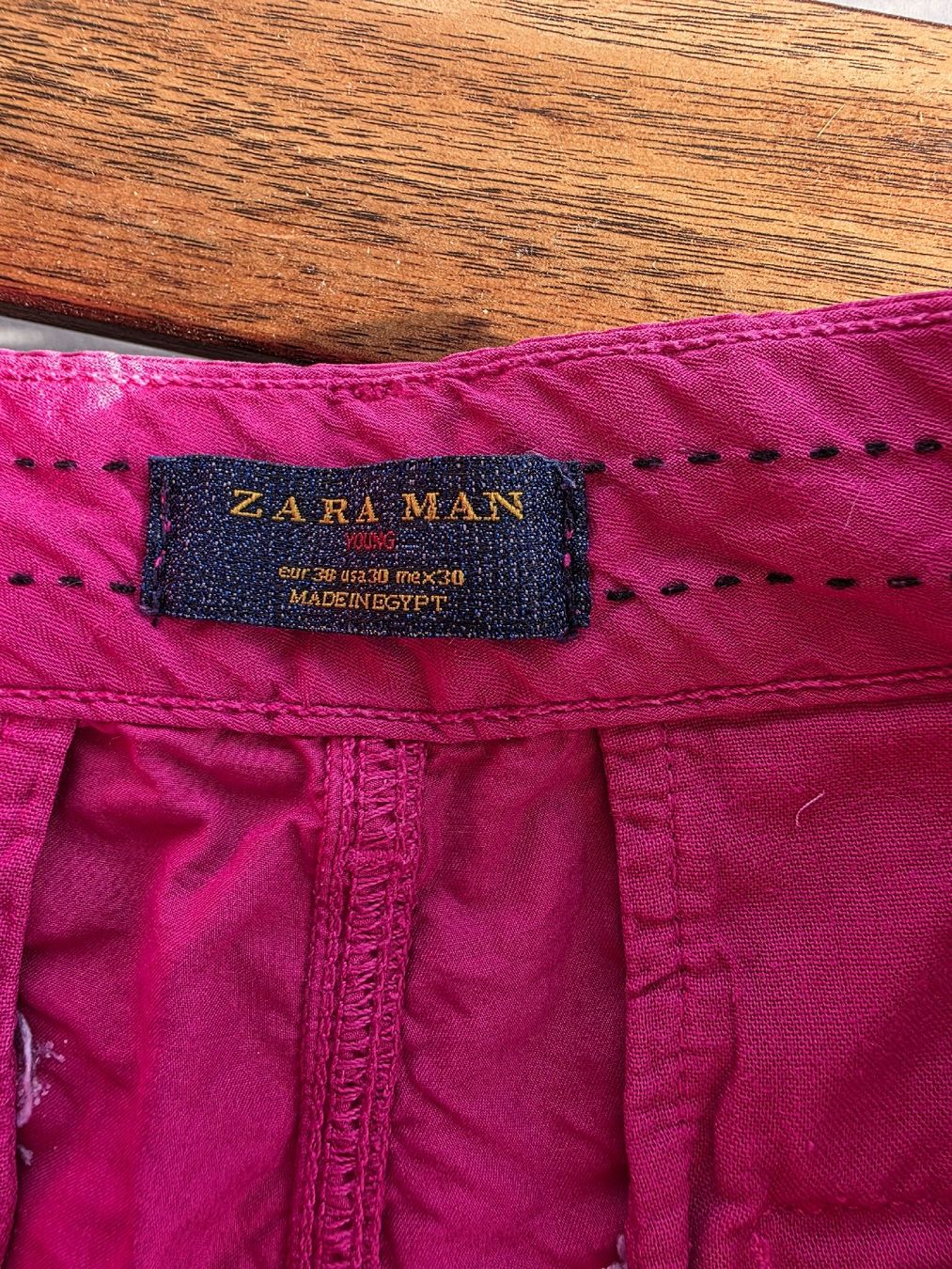 Zara Hosen: Sommerhose Erdbeerfarben – Gebraucht aus Zürich von ceviname 1