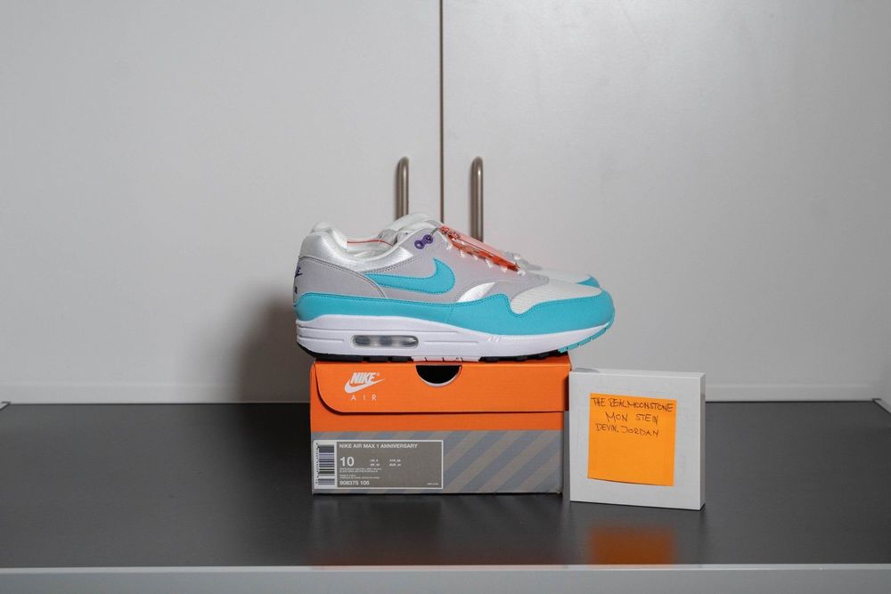 Nike Air Max 1 Anniversary Aqua eu44 Kaufen auf Ricardo