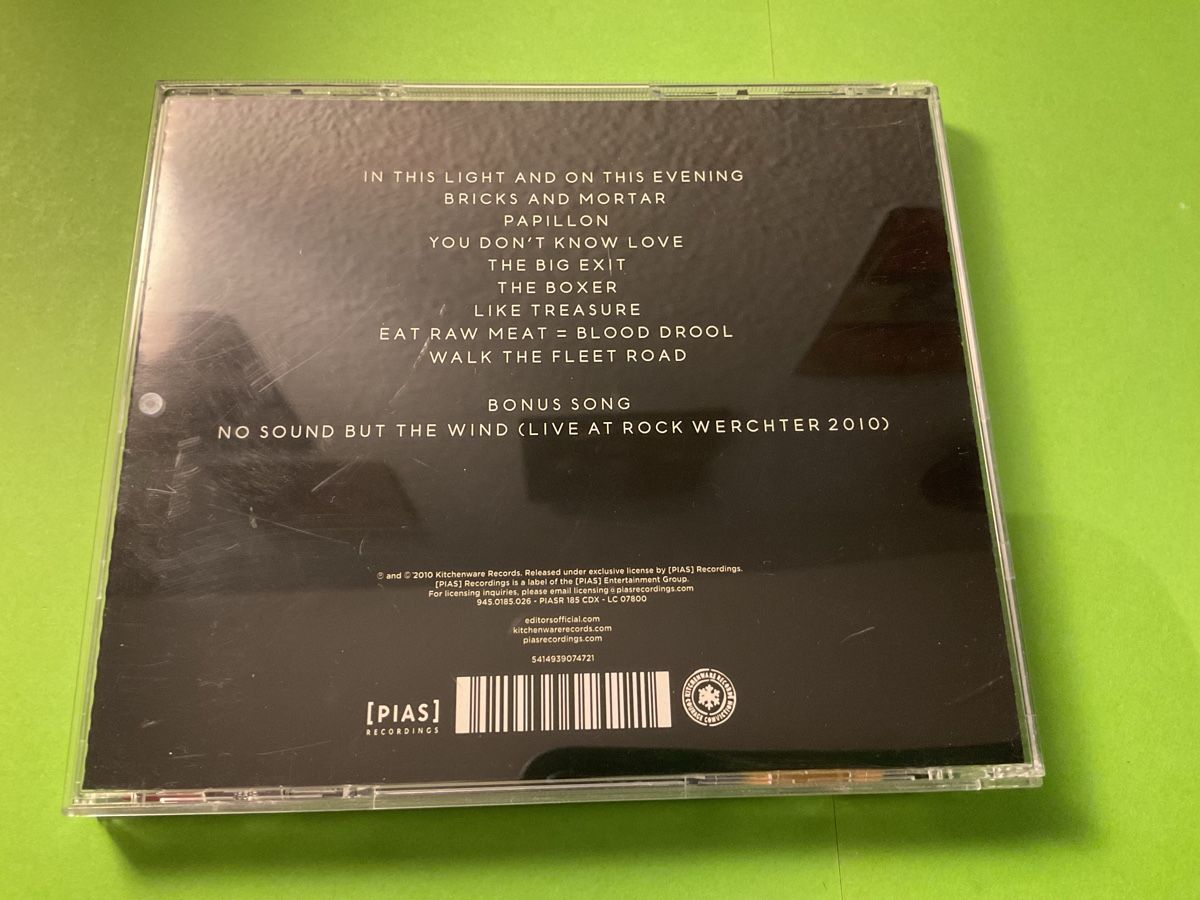 CD: Editors - In This Light And On This Evening CD Album – Usato da Steinach venduto da Quarkie 2