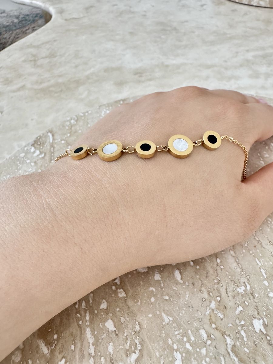 Bracciali & Braccialetti: Edelstahl Armband – Nuovo e nell'imballaggio originale da Oberhasli venduto da Duabelle_official 2