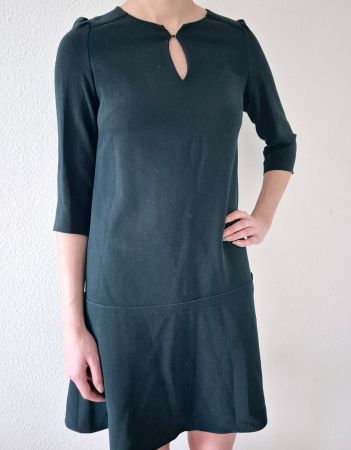 KLEID DRESS 36 S GERARD DAREL PARIS GRÜN,  TOP MIT TASCHE