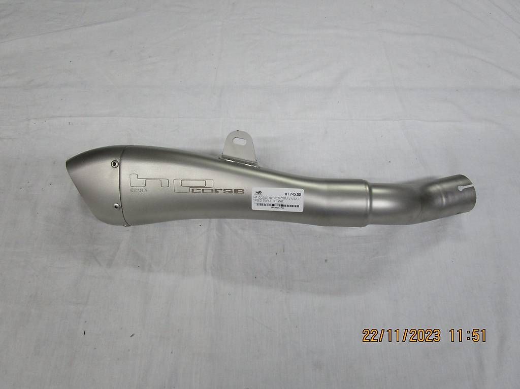Triumph Sistemi di scarico: Auspuff Hp Corse Triumph Speed Triple – Nuovo (secondo la descrizione) da Widnau venduto da Staedler2