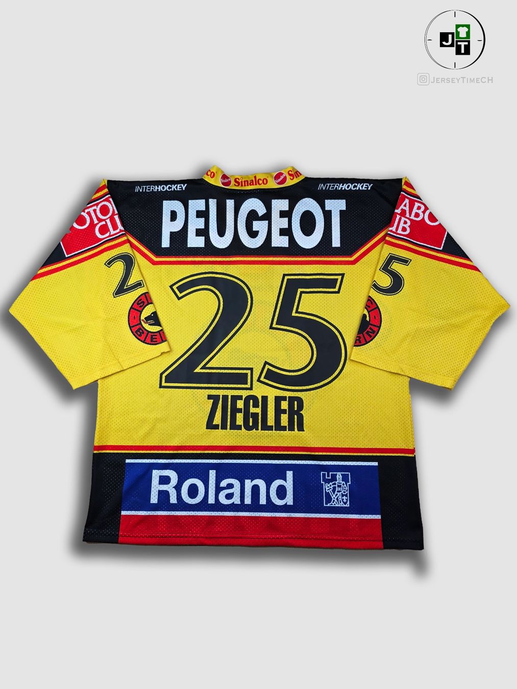 Canottiere & Pantaloni: #25 ZIEGLER SC BERN TRIKOT – Usato da Lüchingen venduto da Jersey_Time 1