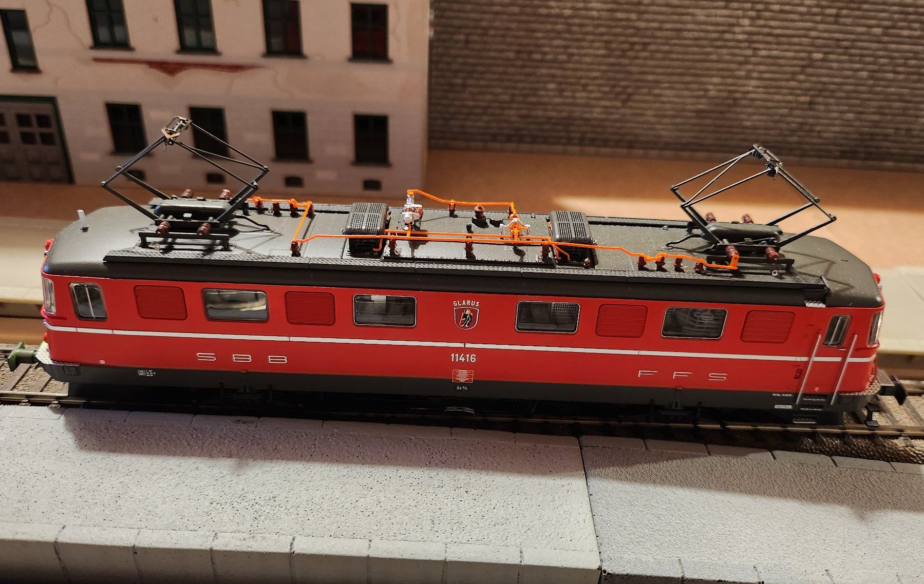 Esu Modellini di ferrovie: ESU Ae 6/6 11416 "Glarus" DC/AC – Nuovo (secondo la descrizione) da Wittenwil venduto da ced_q8j7 9