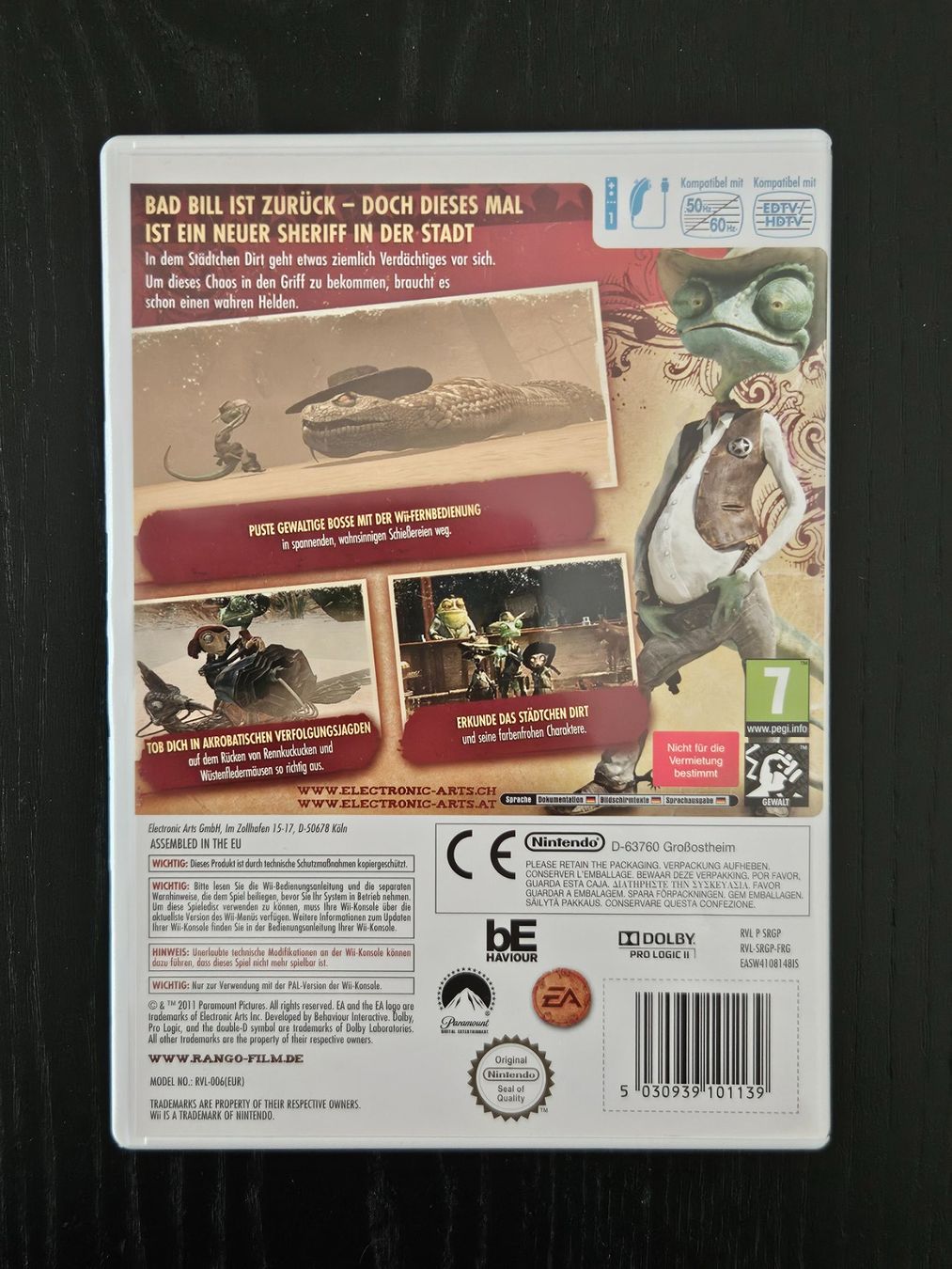 Nintendo Giochi: Rango (Wii) – Usato da Zürich venduto da sodamnme 2