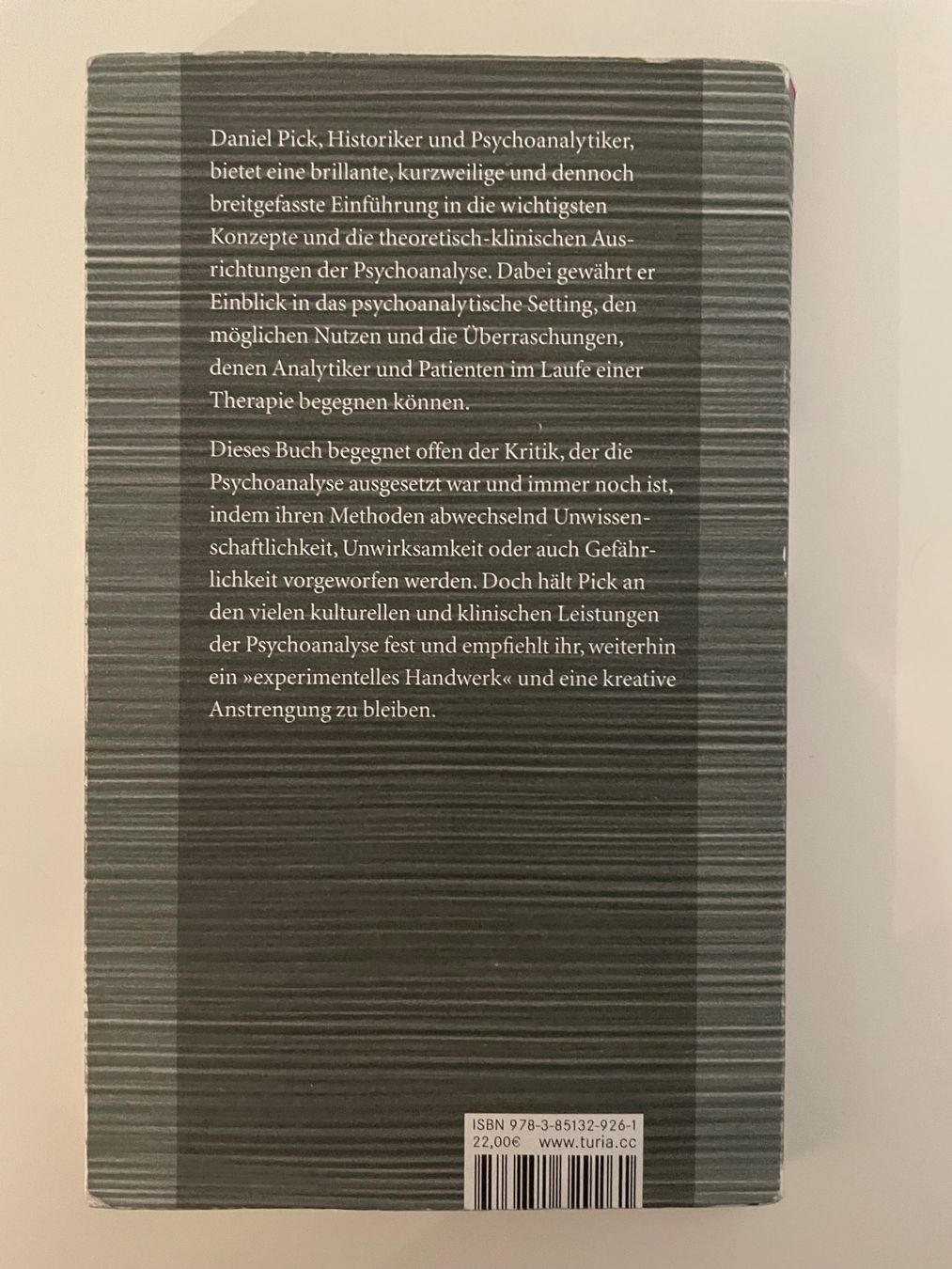 Libri: Daniel Pick - Psychoanalyse: Eine sehr kurze Einführung – Usato da Zürich venduto da mar_xfn9 1