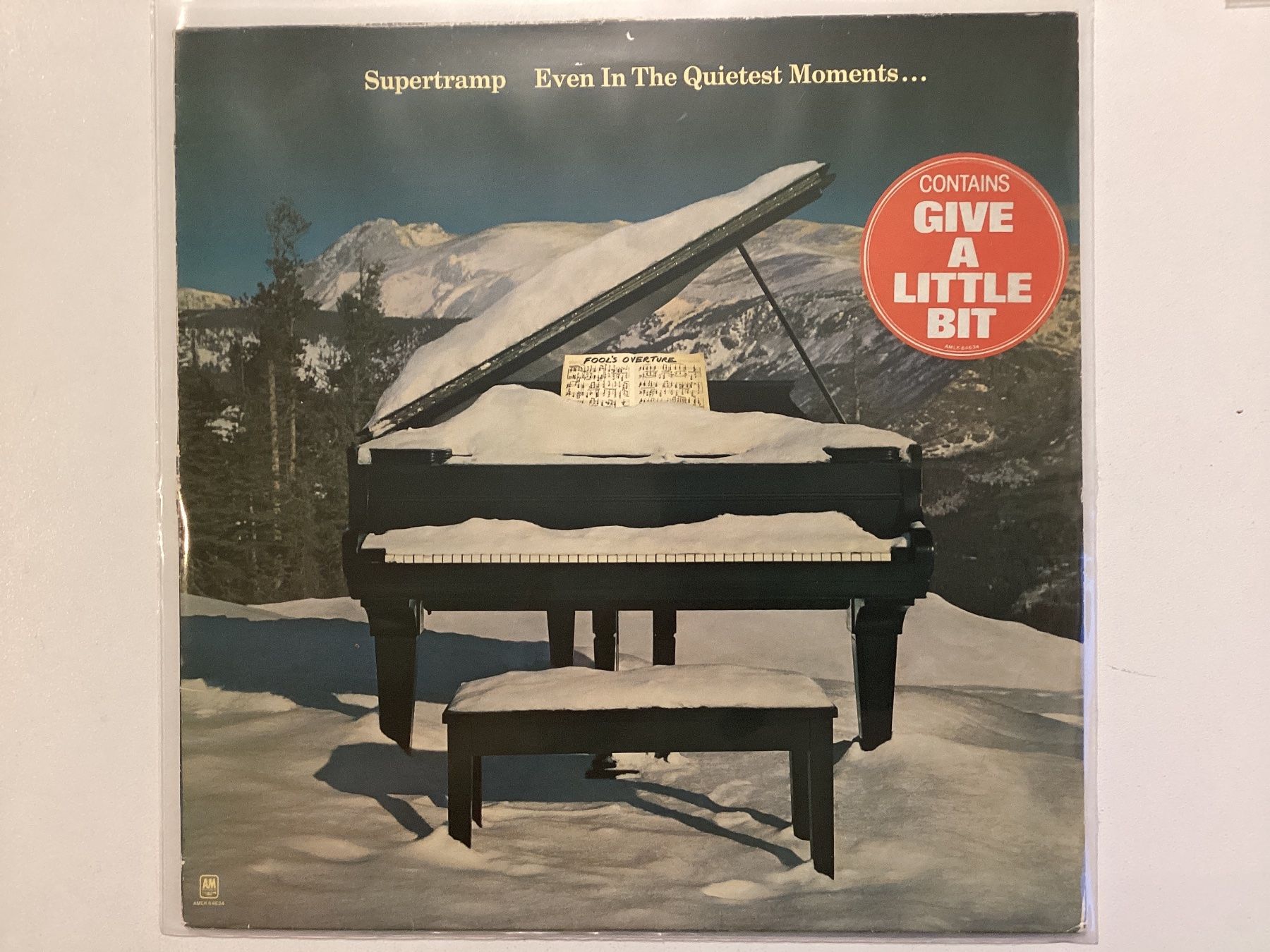 Dischi in vinile: Supertramp LP - EvenIn The Quietest Moments – Usato da Gutenswil venduto da Hamzian