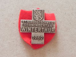 Abzeichen NOS Schwingfest Schwingen Winterthur ZH 1962