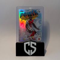 2025-26 Topps Chrome Folarin Balogun Power Players Refractor
