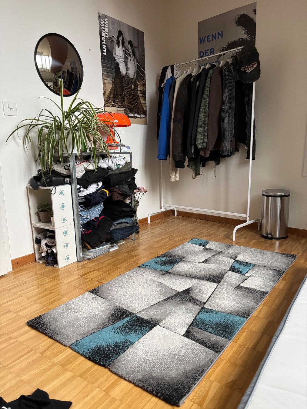 Tappeti: Teppich mit modernem Design, Grau/Blau – Usato da Riehen venduto da josue.tamayo 1