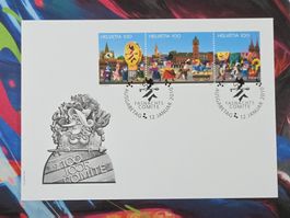 CL29 Enveloppe + Timbre Suisse 2010