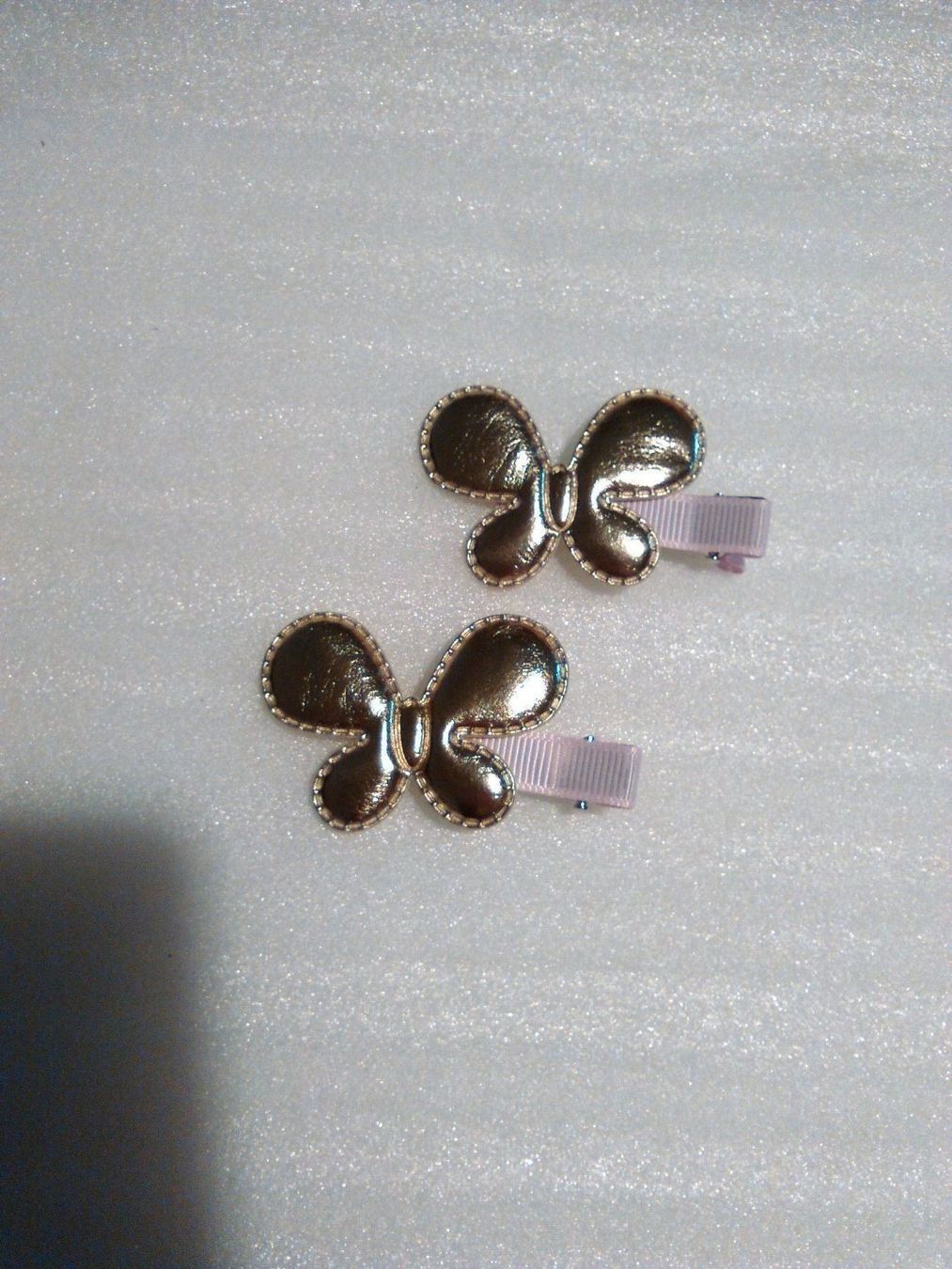 Accessoires pour cheveux: HAARKLIPS 2 SCHETTERLING;GOLD FARBE – Neuf (Voir description) à Basel par bijoutrie_4 3