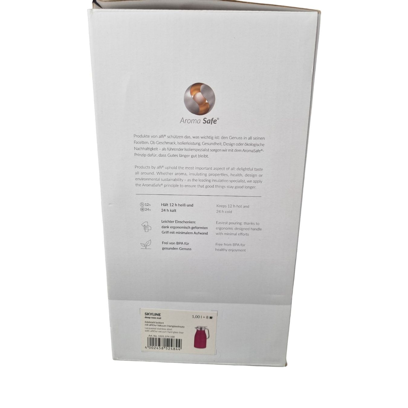 Borracce & Thermos: ALFI Vacuum Thermoskanne – Nuovo (secondo la descrizione) da Wangen b. Olten venduto da Restwert_Wangen 1