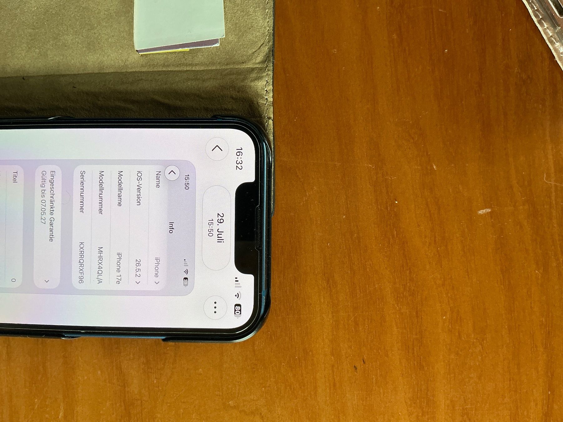 Apple Telefoni cellulari / Smartphones: IPhone 17e 256 GB soft pink – Usato da Schaffhausen venduto da Brolok 2