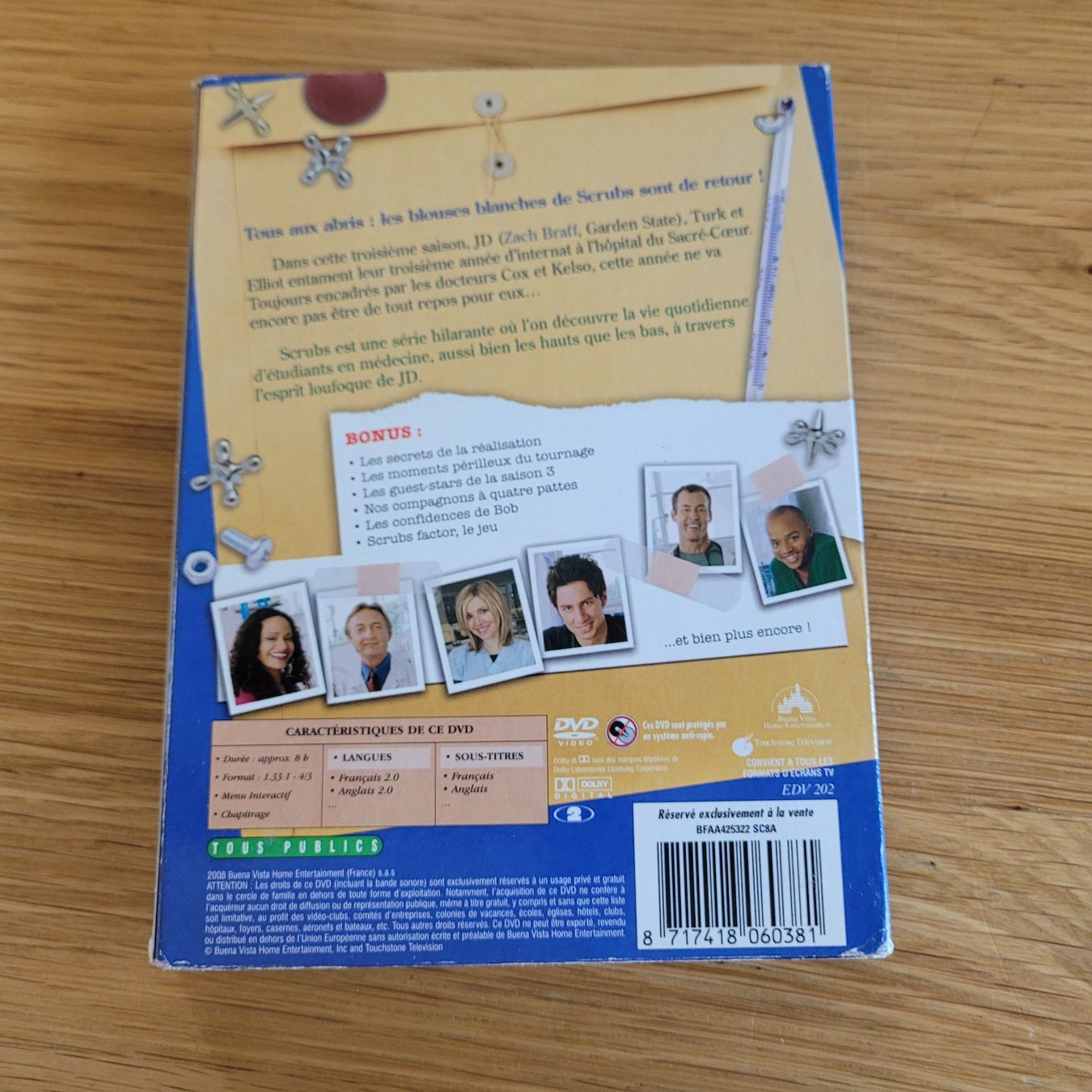 Tous les DVDs: DVD Coffret Scrubs Saison 3 – D'occasion à Biel/Bienne par Destockweb 1