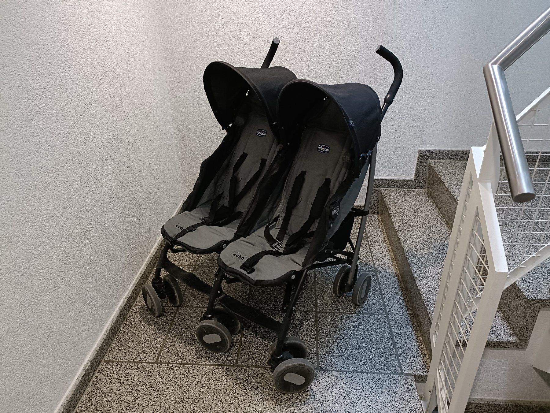 Chicco Carrozzine: Chicco Echo Twin Doppelbuggy // Kinderwagen – Usato da Zürich venduto da chalio