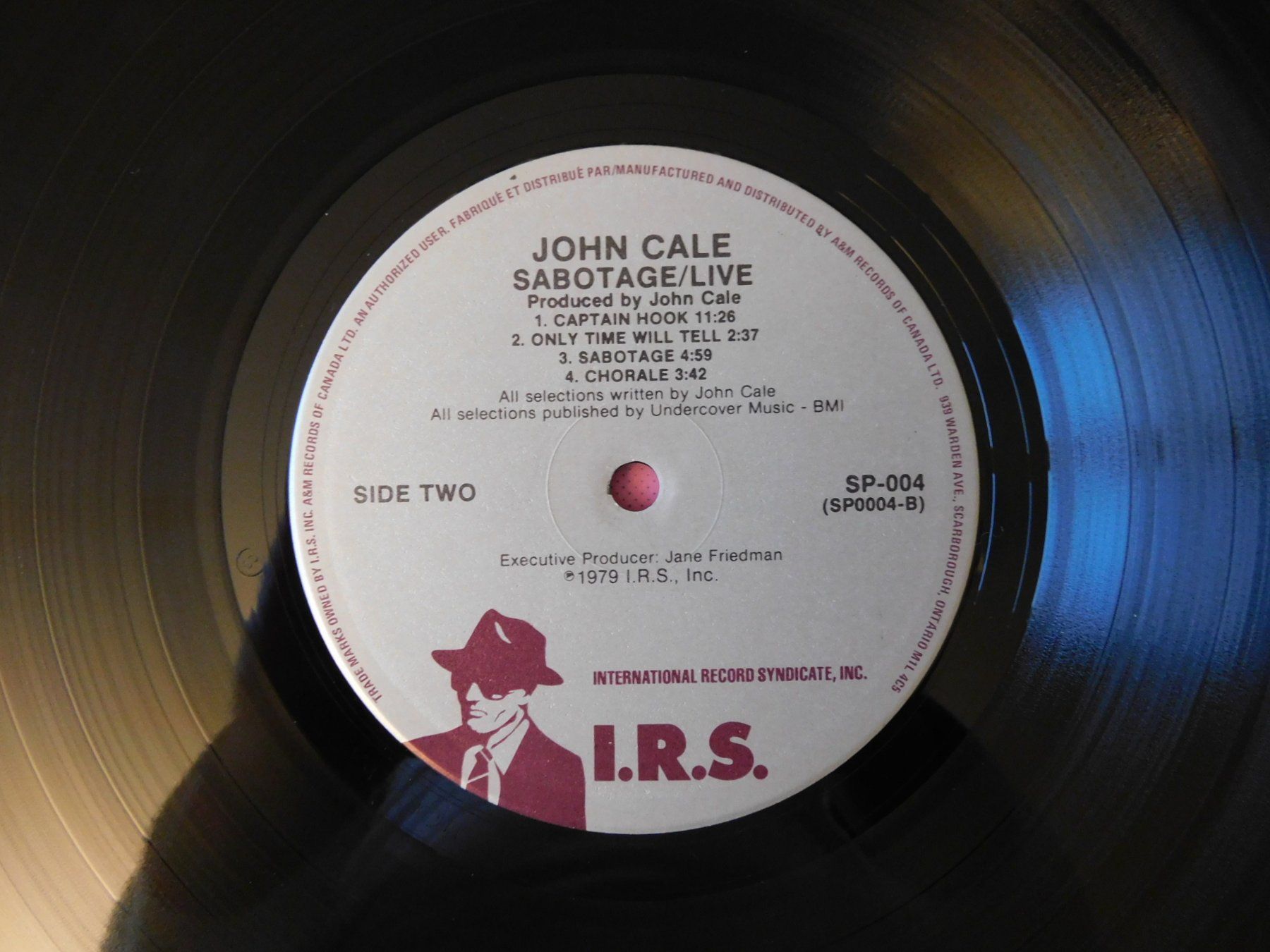 Dischi in vinile: John Cale - Sabotage/Live - 1979 Canada – Usato da Emmenbrücke venduto da Dickens 3