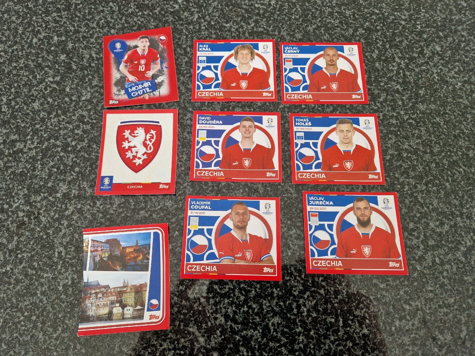 Topps Carte collezionabili: Topps Euro 2024 - Czechia – Usato da Romont FR venduto da raj_sjv9 1